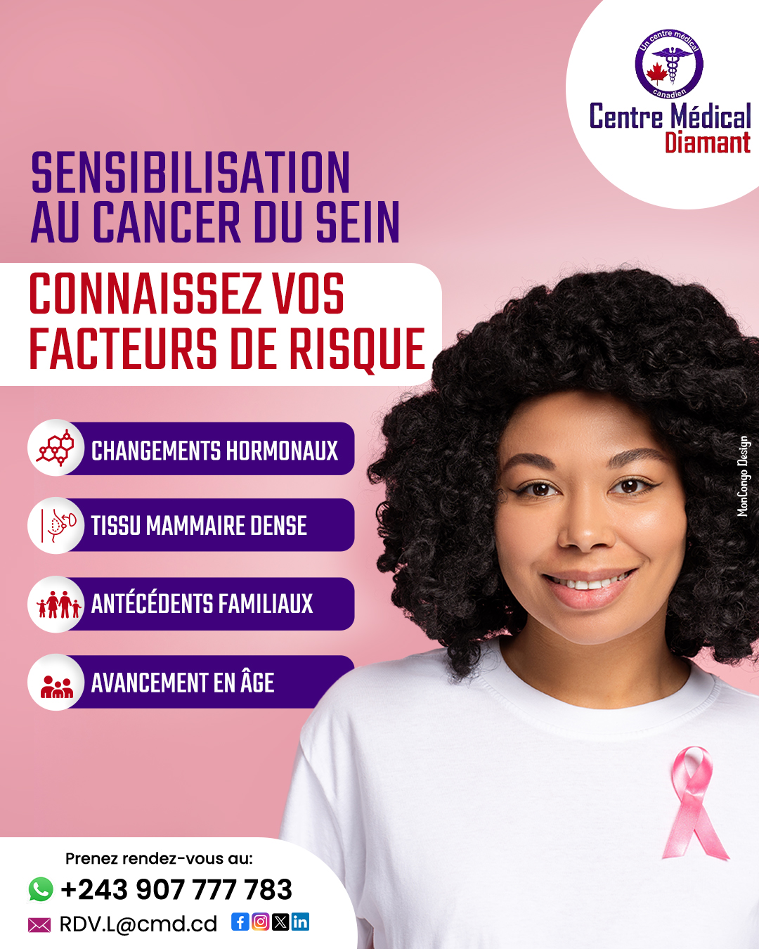 Le cancer du sein : parlons-en, agissons tôt