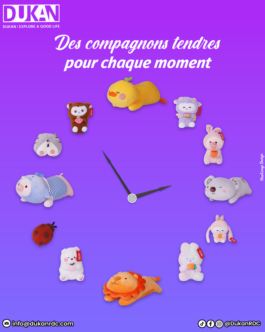 Compagnons tendres, chaque instant 