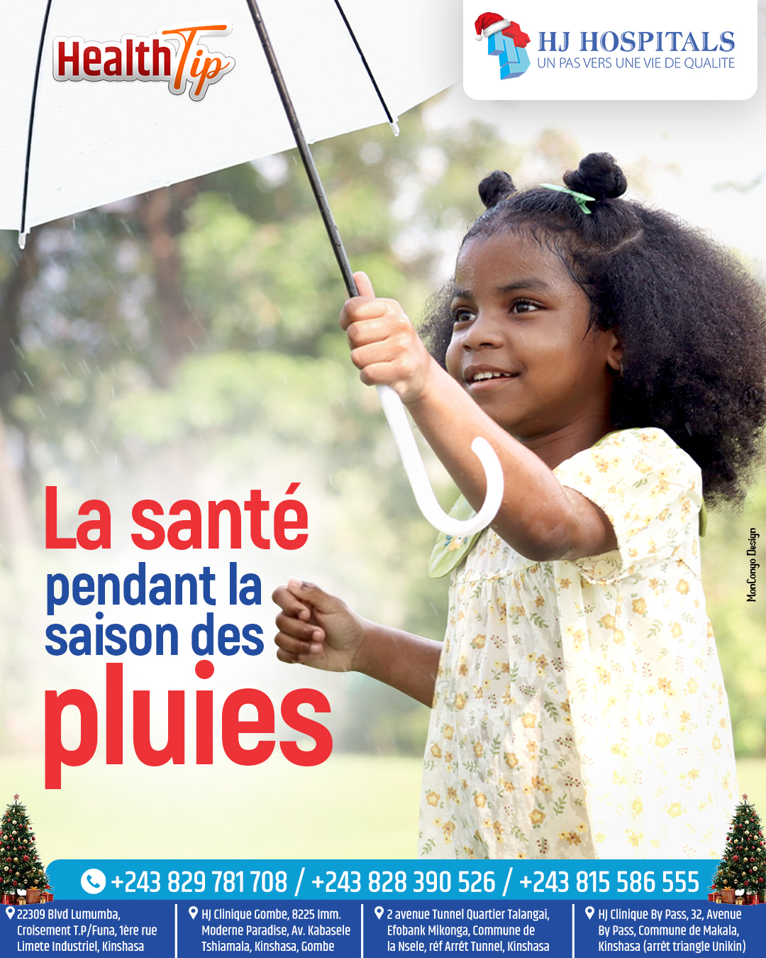 La santé pendant la saison des pluies