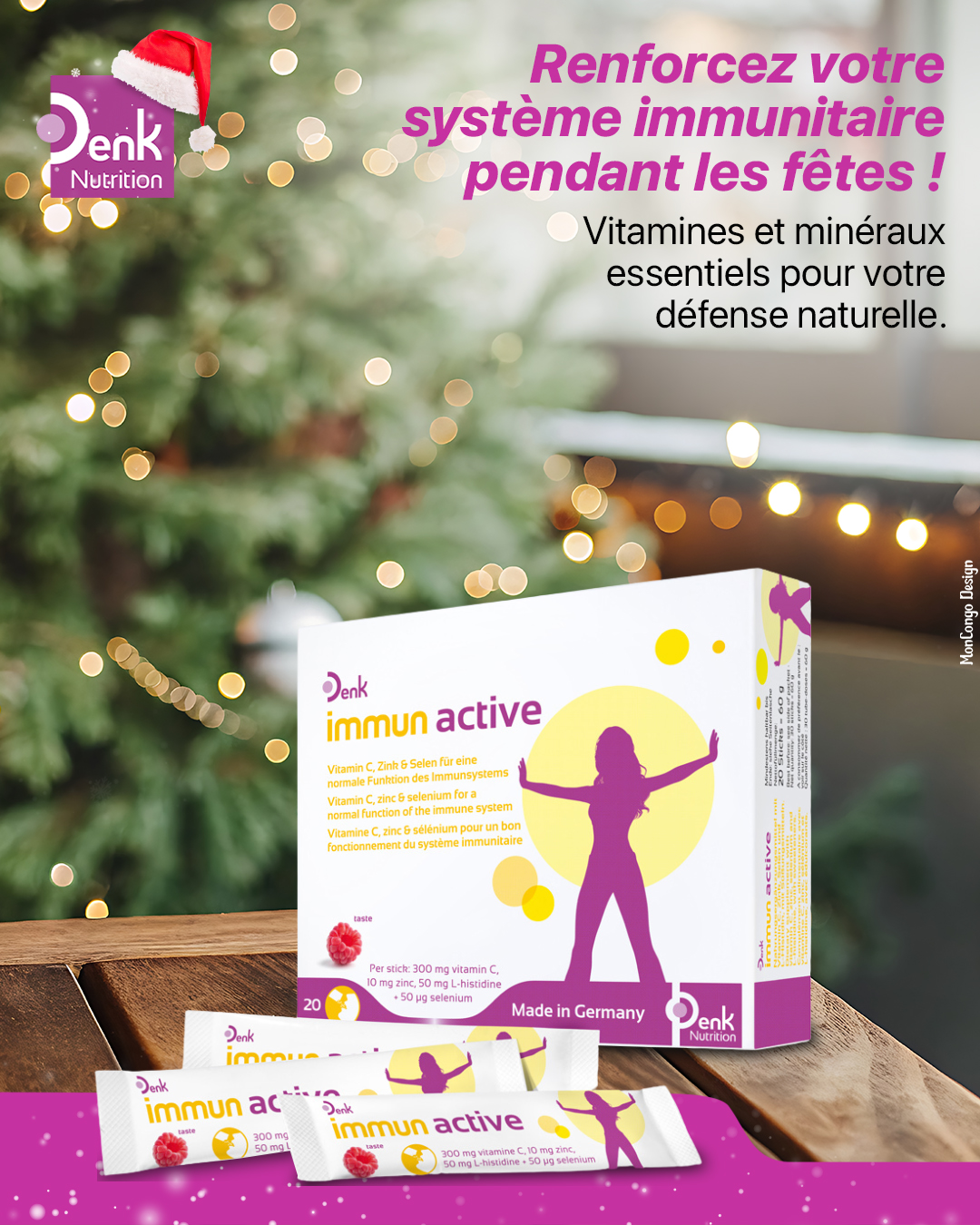 Renforcez votre système immunitaire pendant les fêtes !
