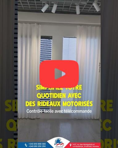 Gagnez en confort et en praticité avec nos rideaux motorisés