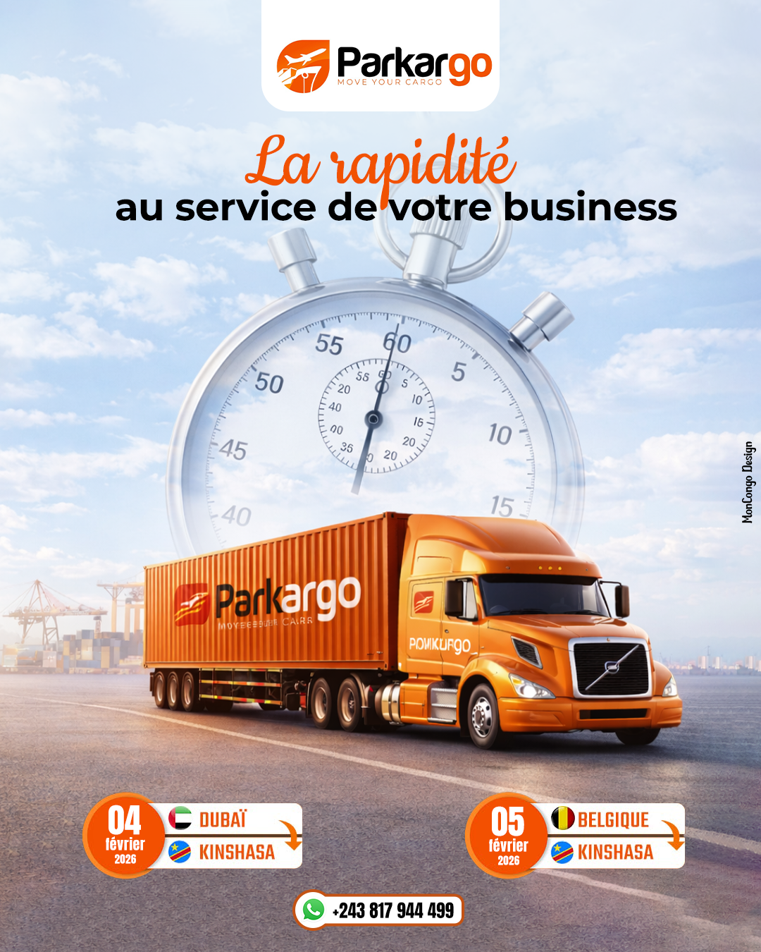 Le rythme de vos opérations ne doit jamais s’arrêter.