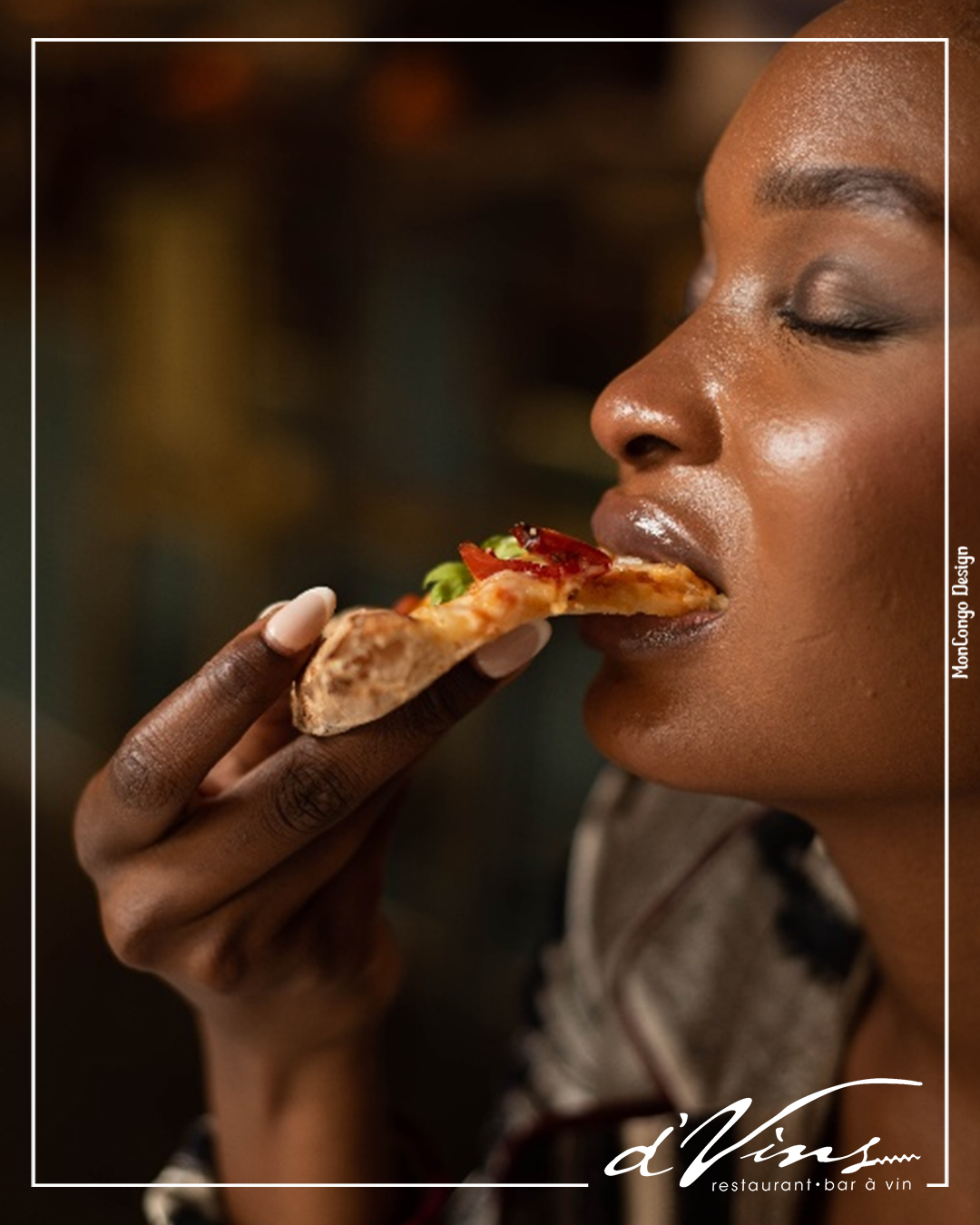 Une pizza façonnée à la minute