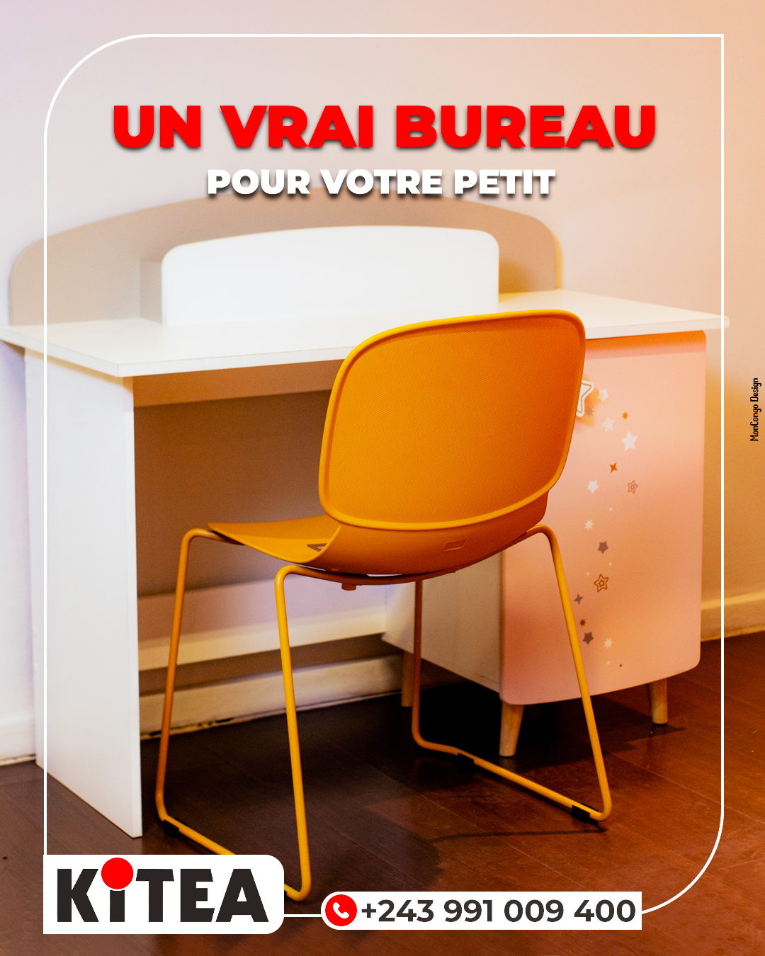 Un vrai bureau pour votre petit