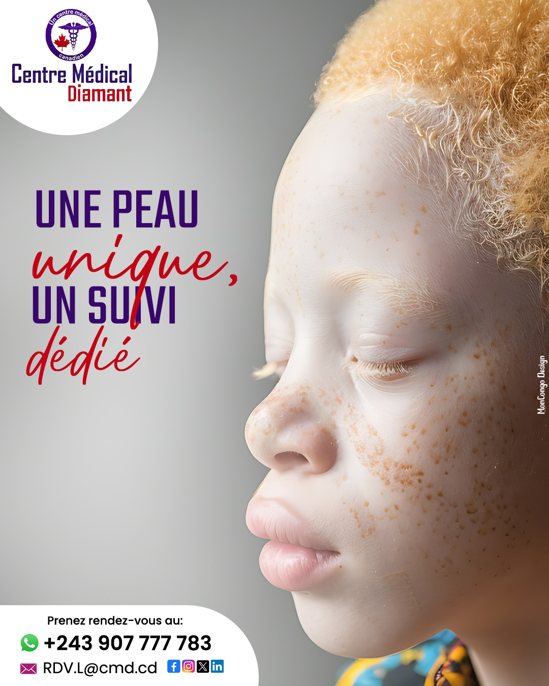 Une peau unique, un suivi dédié