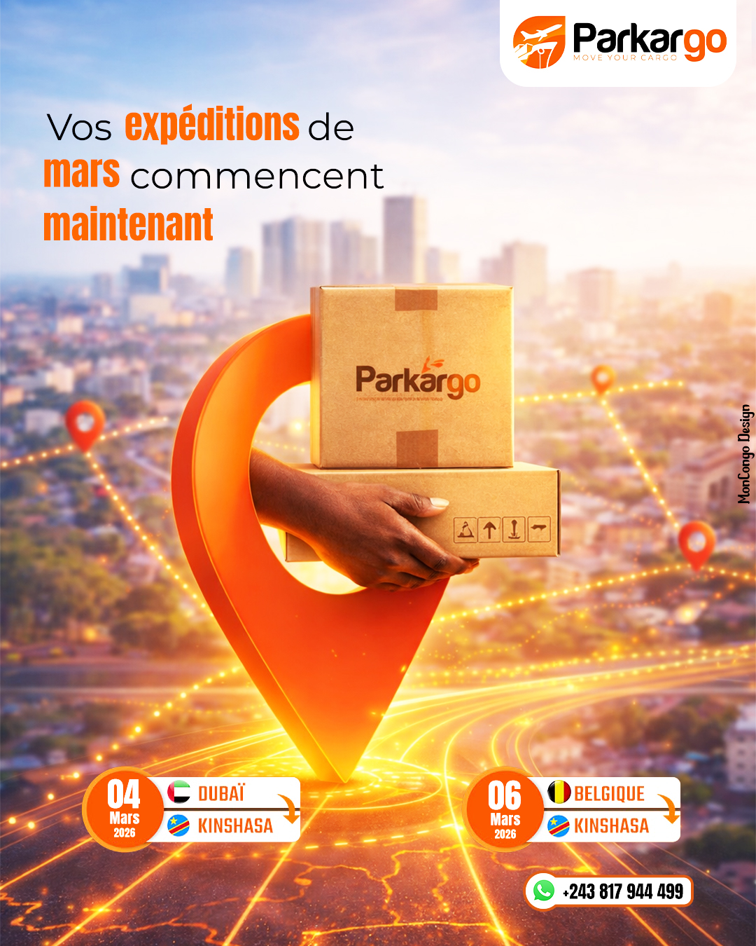 Vos expéditions de mars commencent maintenant