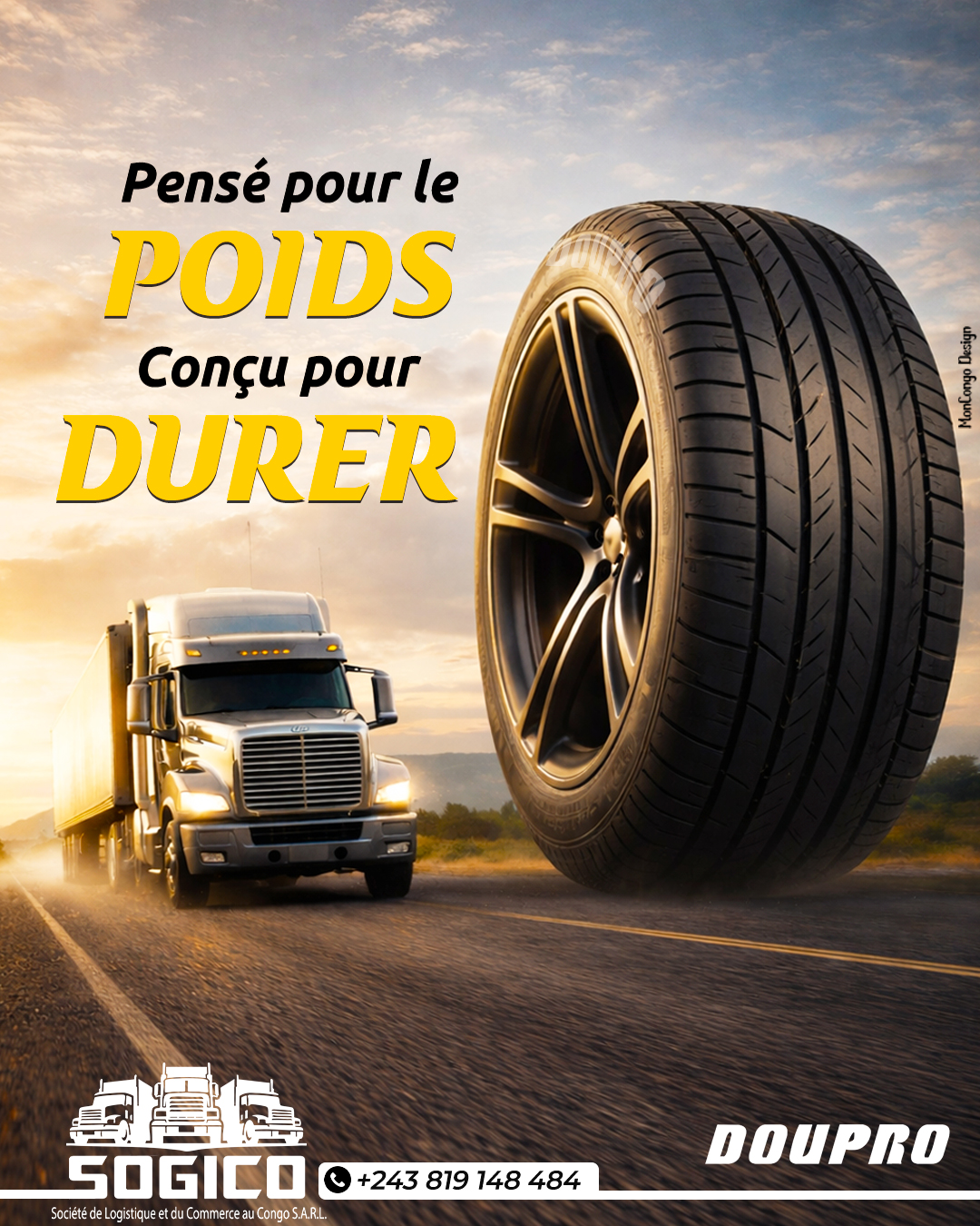 Pensé pour le poids, conçu pour durer