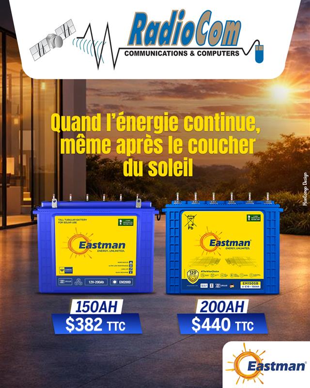 Quand l’énergie continue,  même après le coucher du soleil