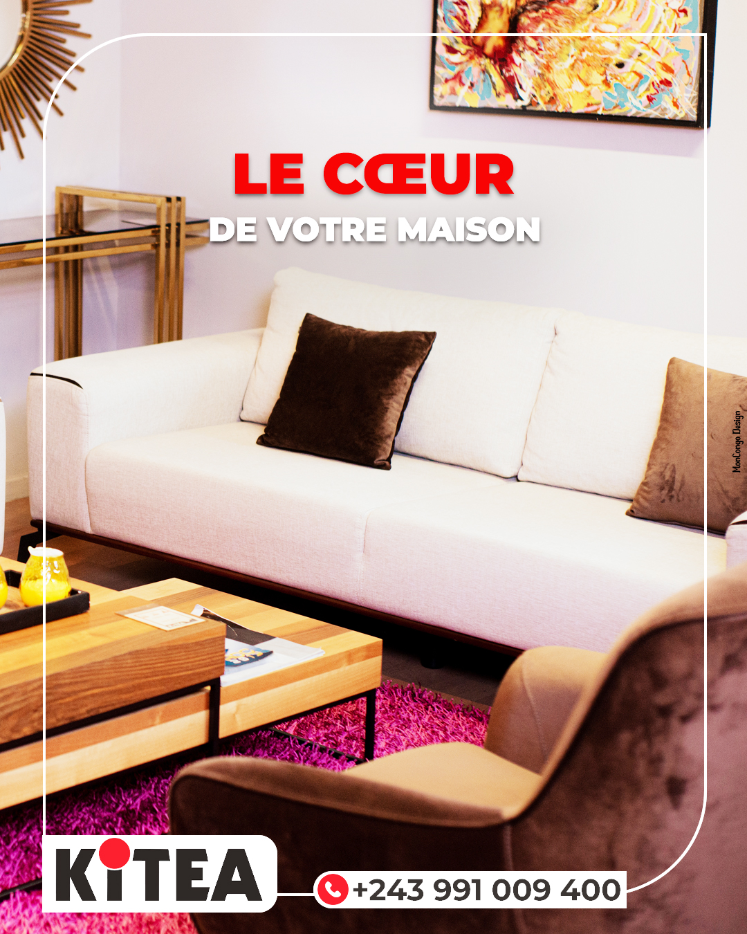 Le cœur  de votre maison