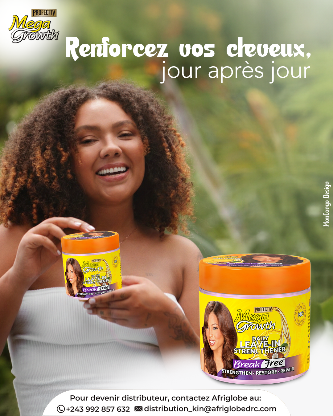 Renforcez vos cheveux, jour après jour