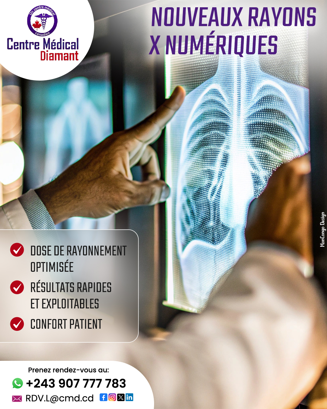 Nouveaux rayons X numériques