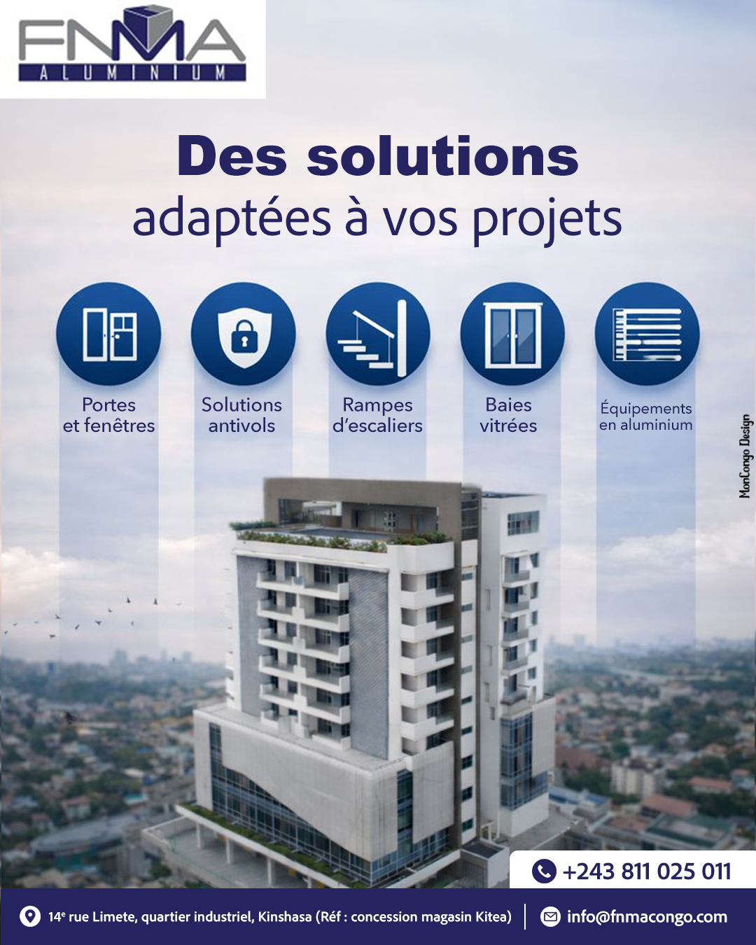 Des solutions adaptées à vos projets