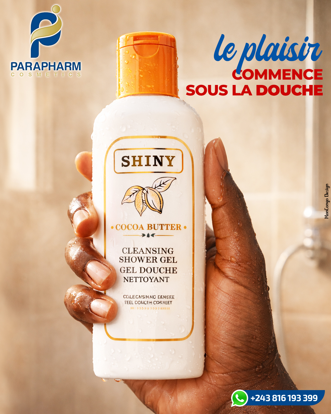 Le plaisir commence sous la douche 