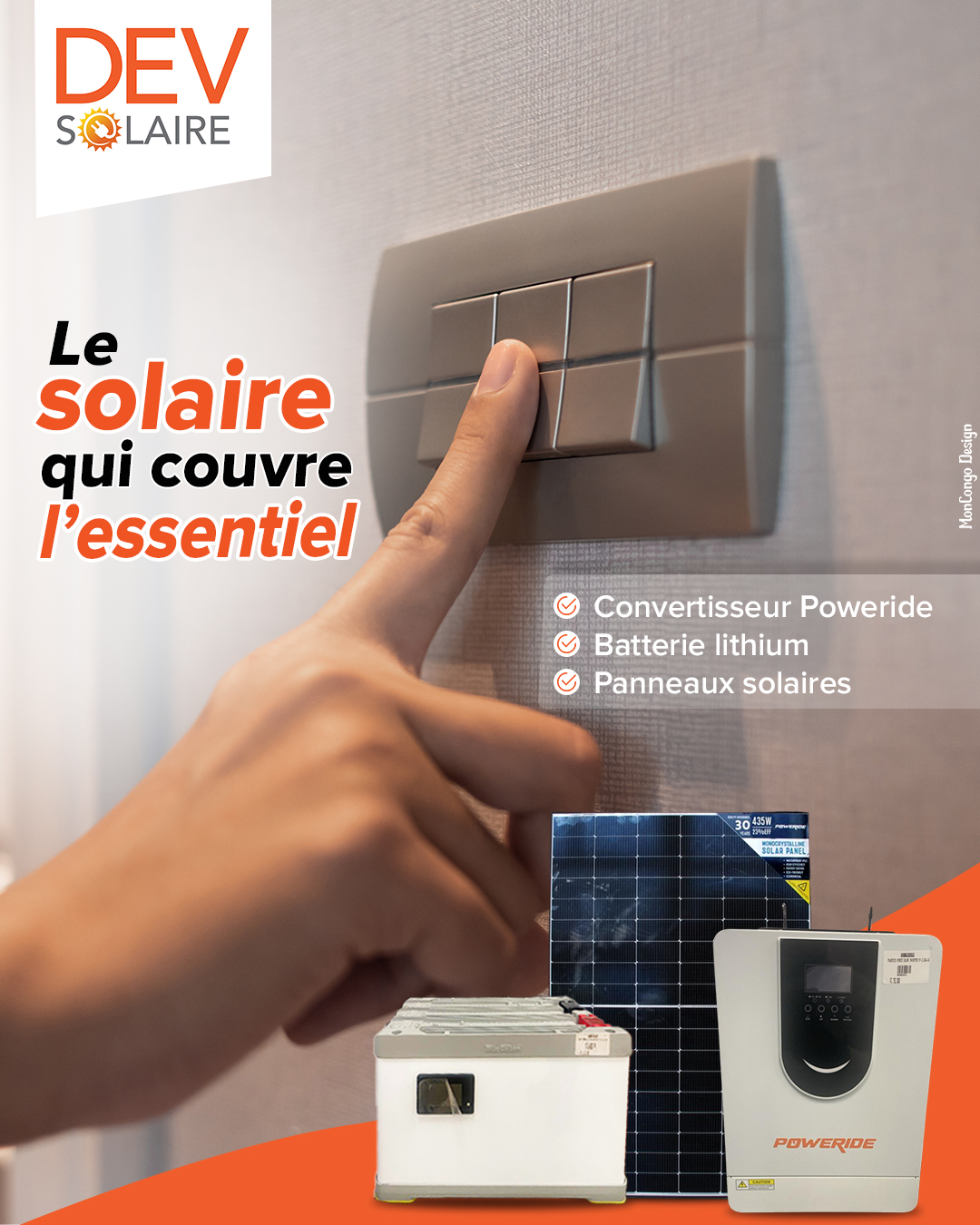 Le solaire qui couvre l’essentiel