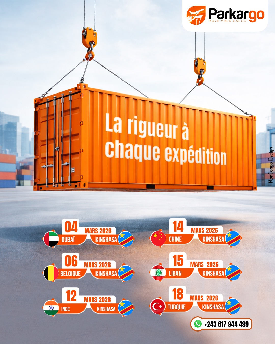 La rigueur à chaque expédition