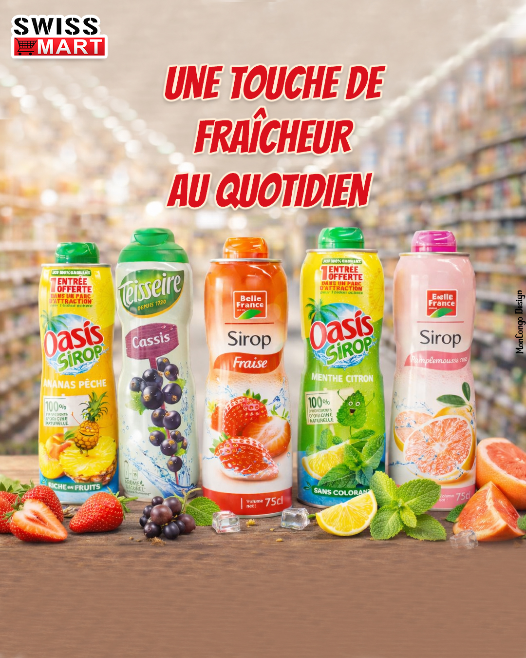 Une touche de fraîcheur au quotidien