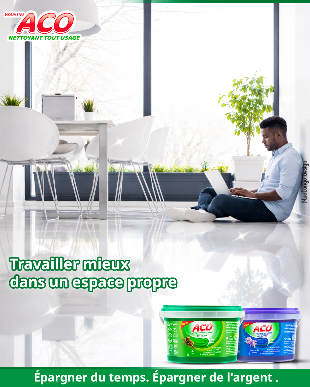 Travailler mieux dans un espace propre