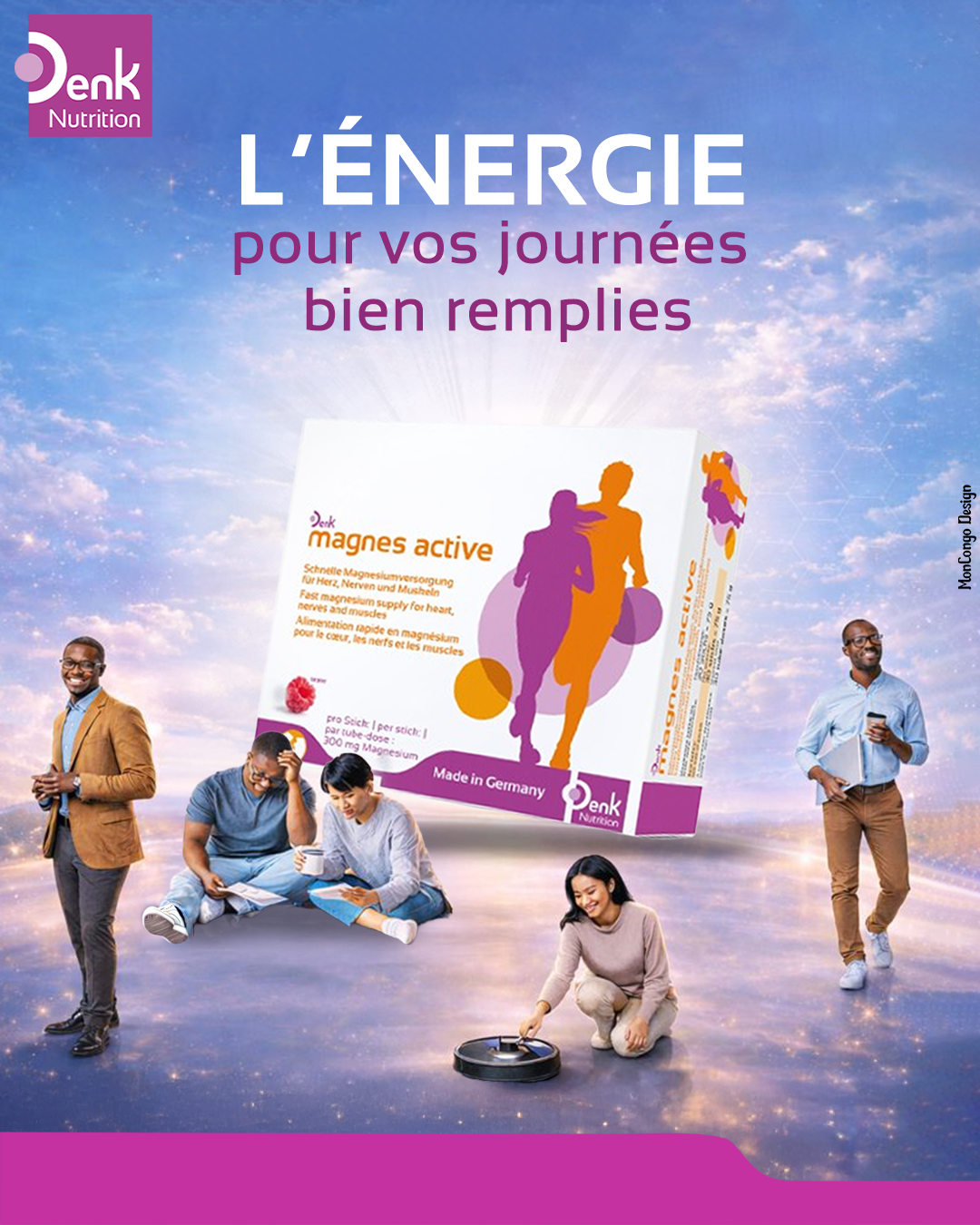 L’énergie pour vos journées bien remplies