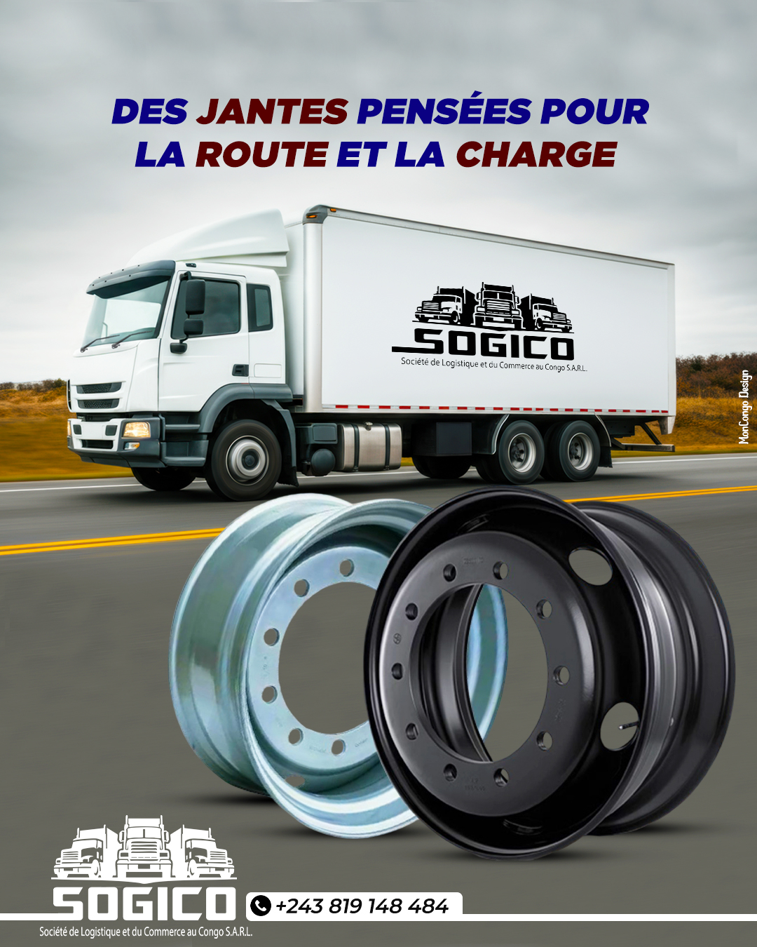 Des jantes pensées pour la route et la charge