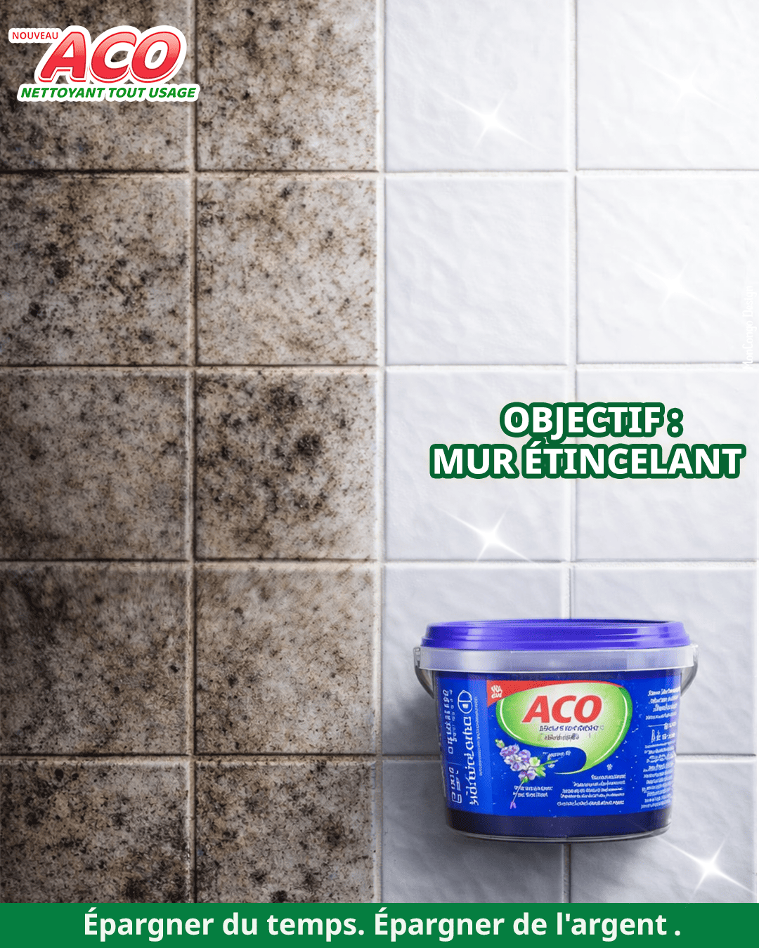 Objectif : Mur étincelant