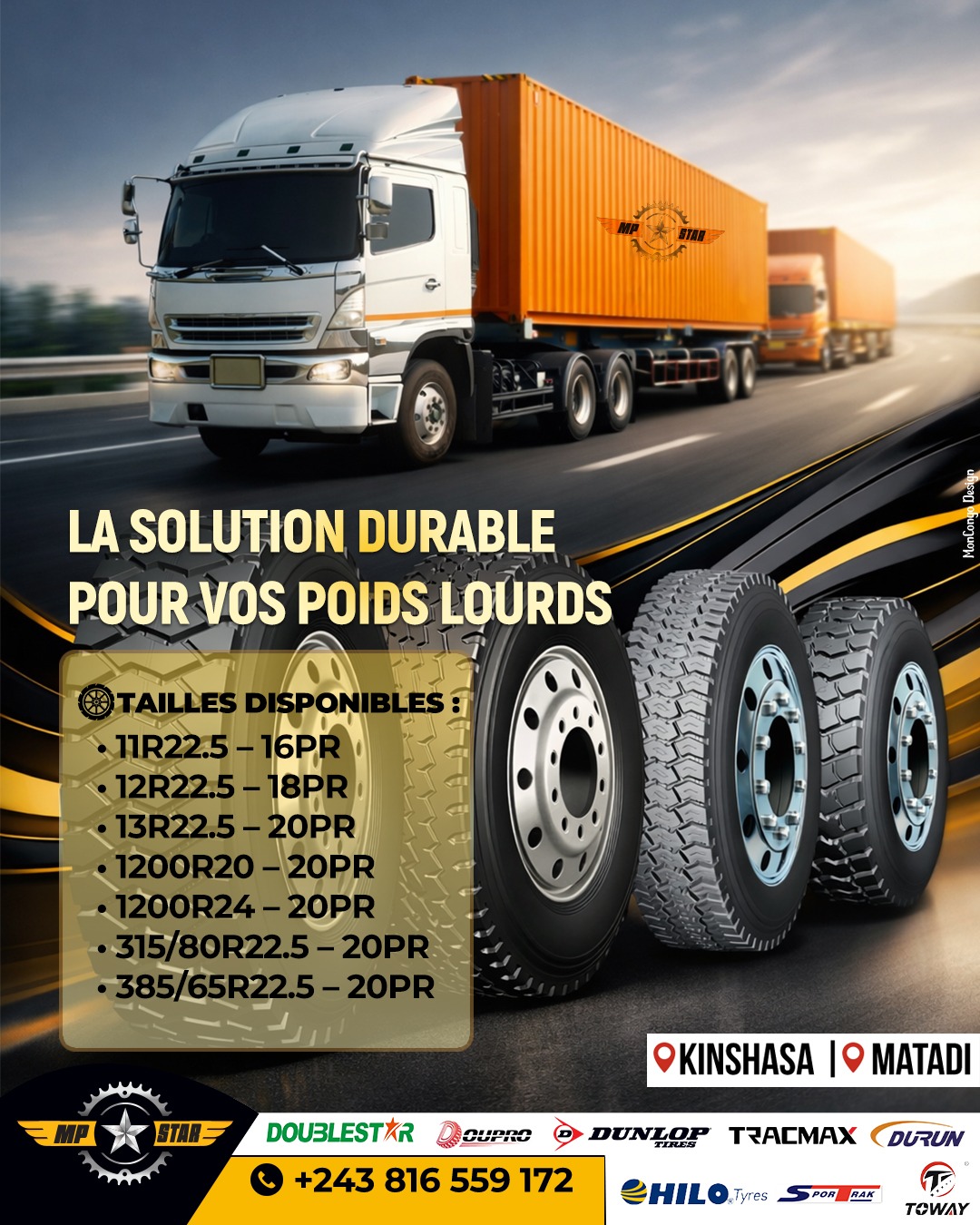 La solution durable pour vos poids lourds