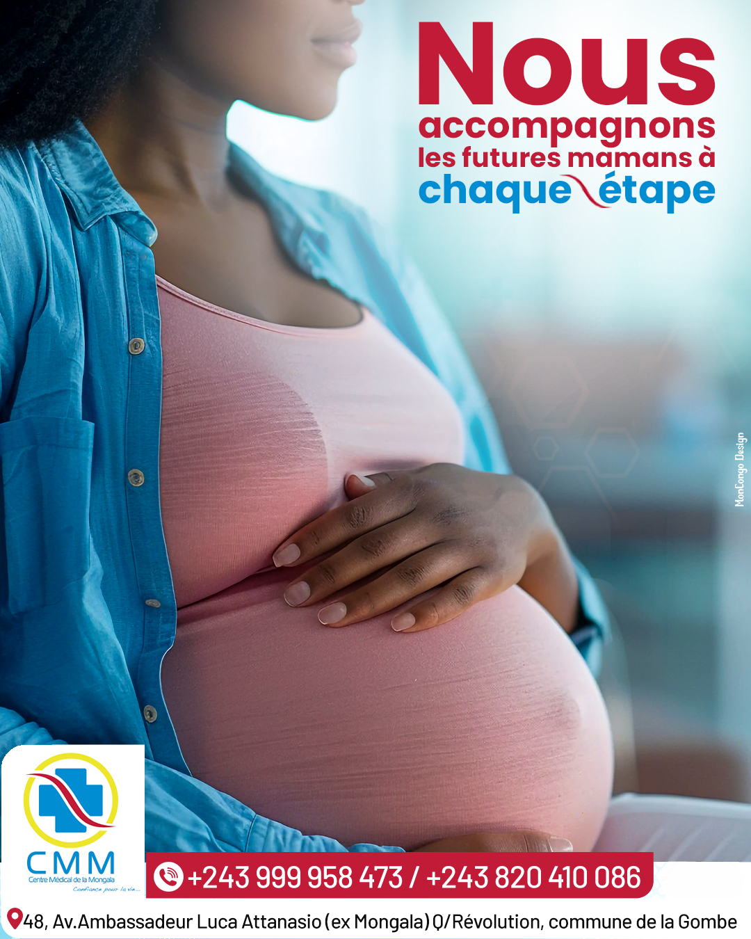 Nous accompagnons les futures mamans à chaque étape