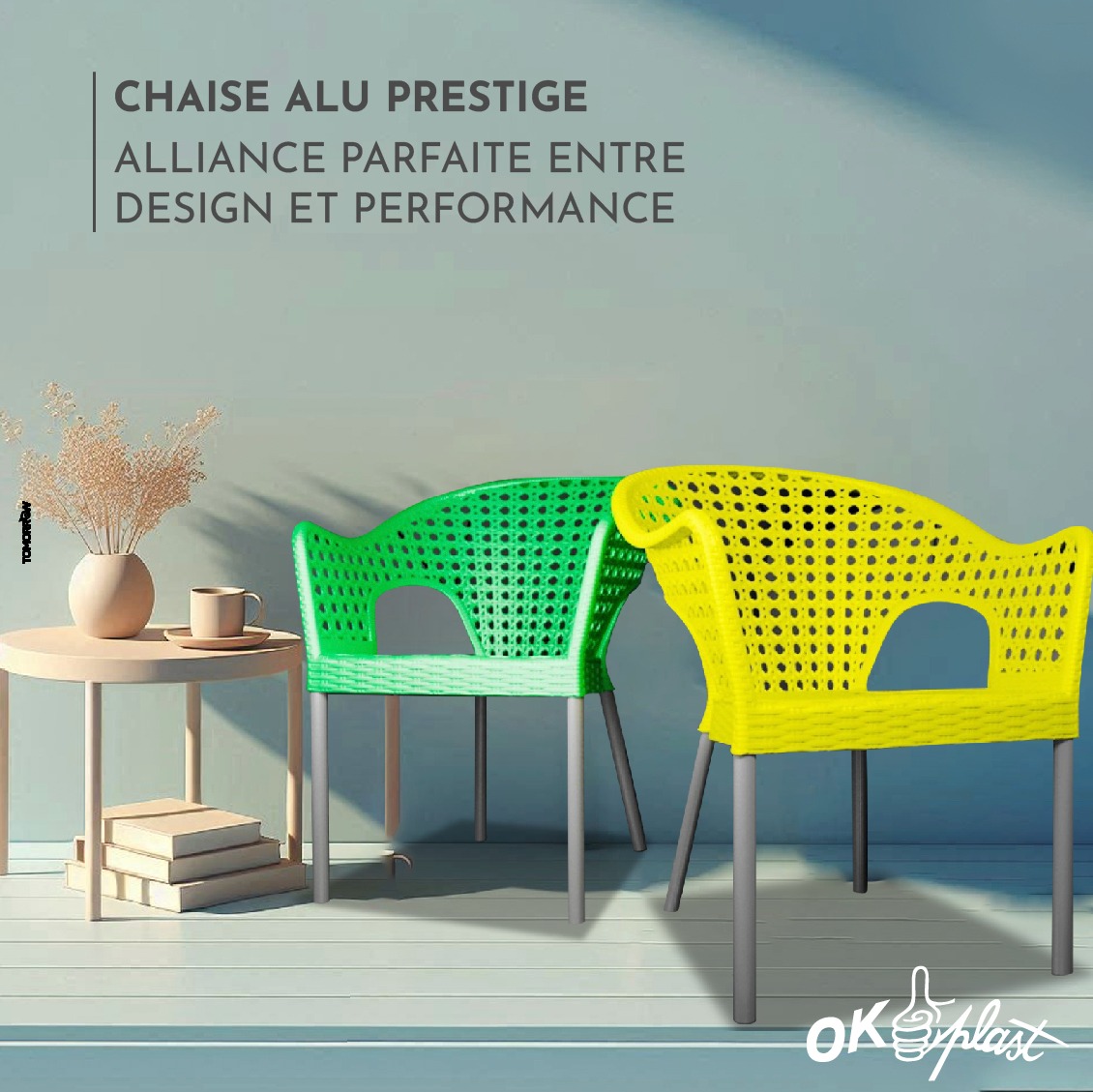 CHAISE ALU PRESTIGE