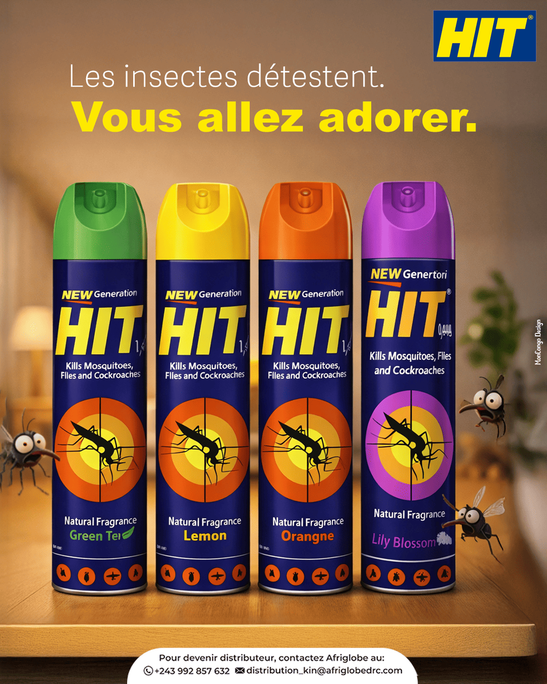 Les insectes détestent, vous allez adorer