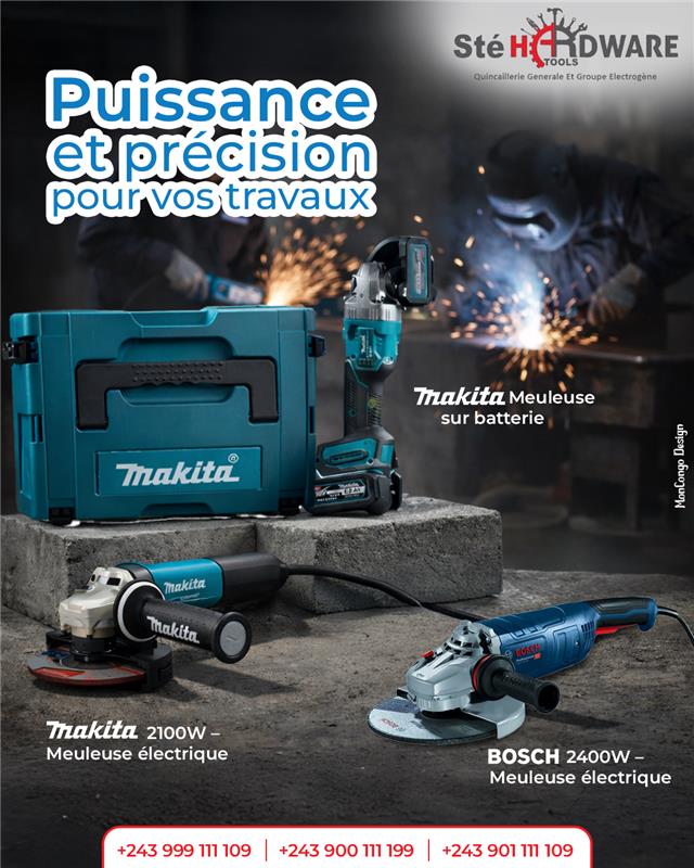 Puissance et précision pour vos travaux