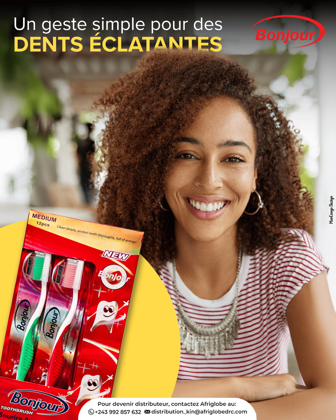 Un geste simple  pour des dents éclatantes