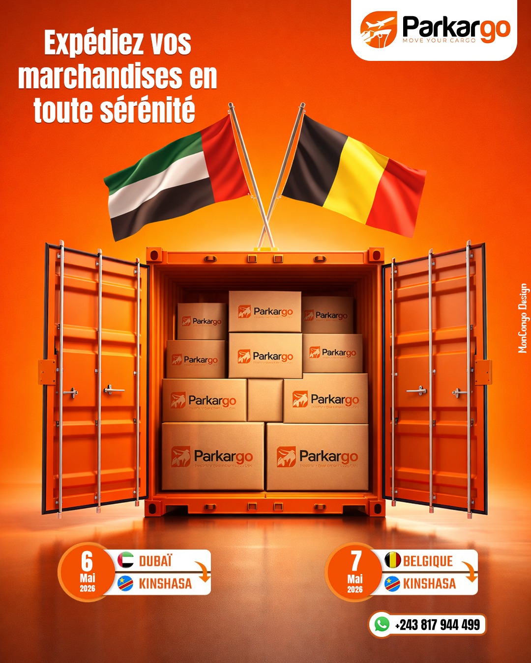 Expédiez vos marchandises en toute sérénité