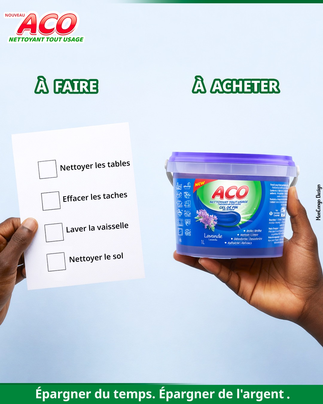 Un seul produit, toute la maison impeccable