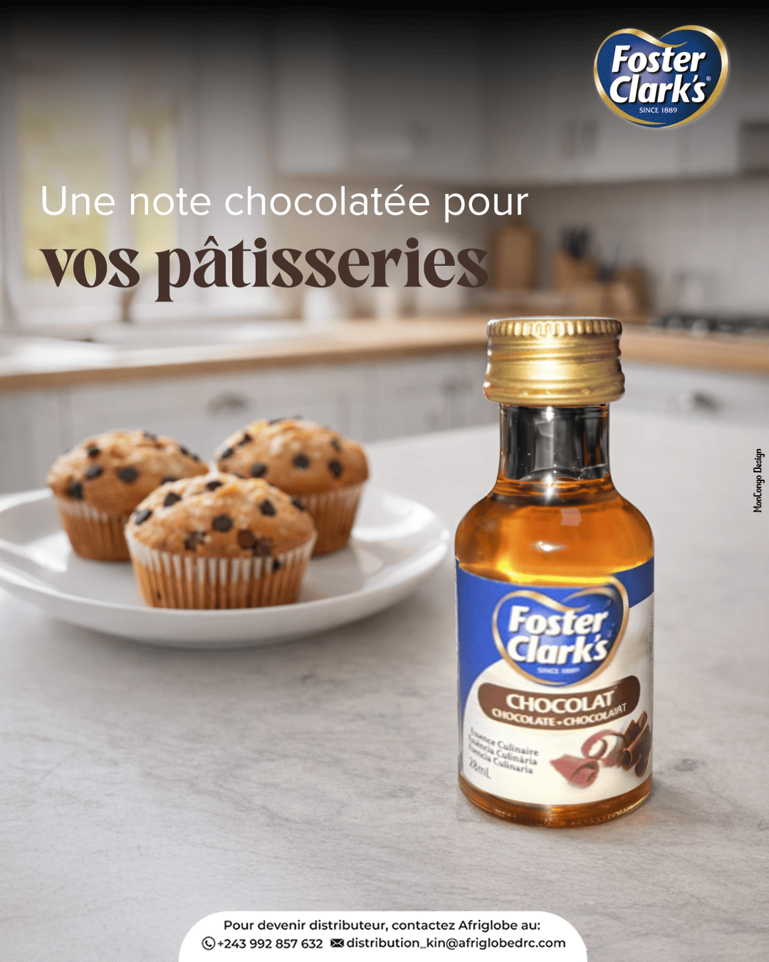 Une note chocolatée pour vos pâtisseries