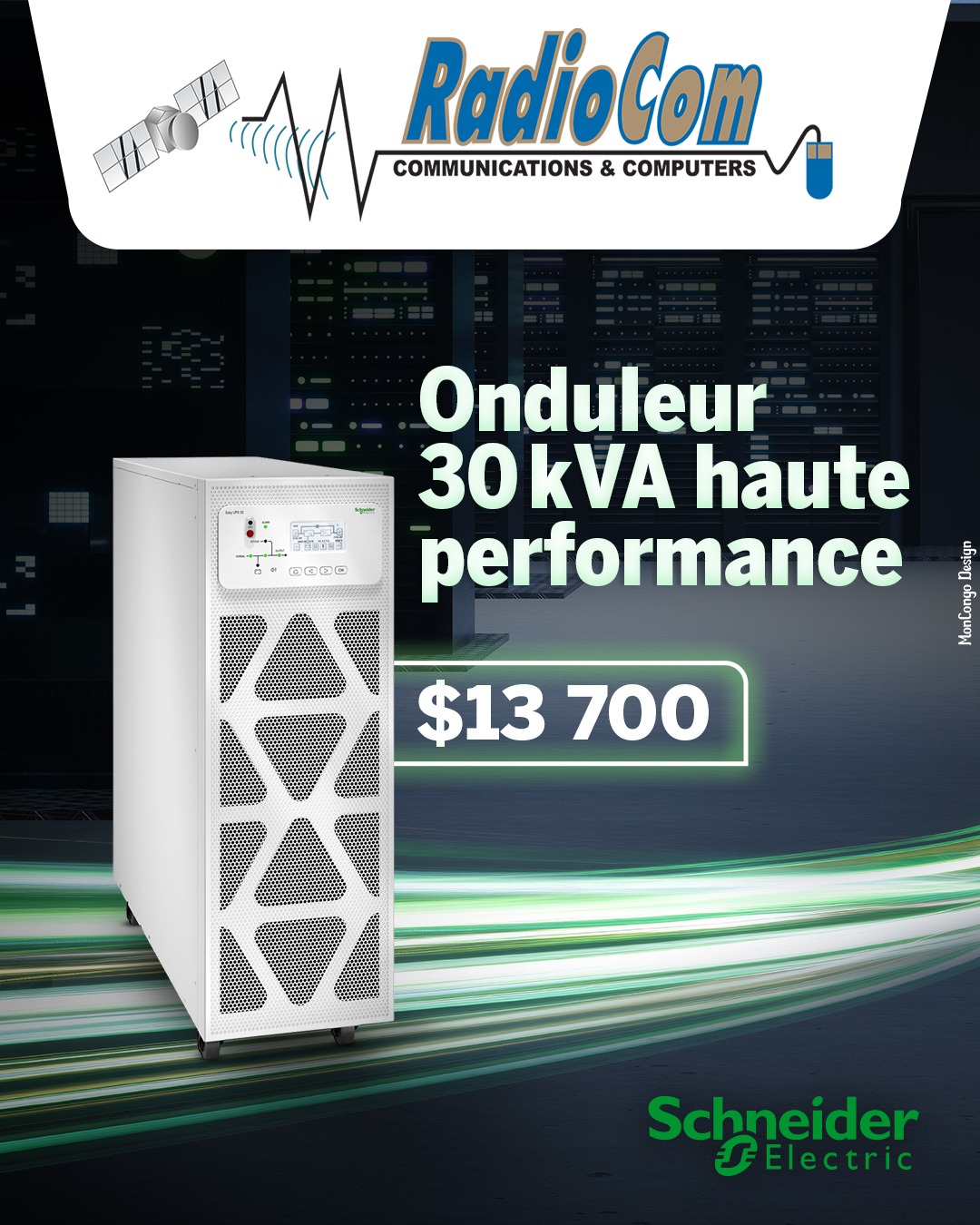 Onduleur 30 kVA haute performance
