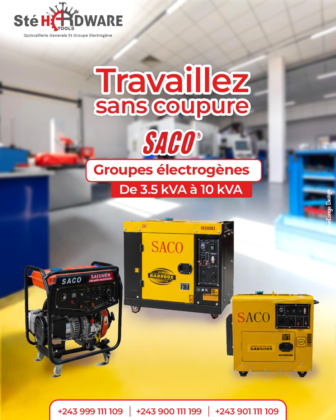 Travaillez sans coupure
