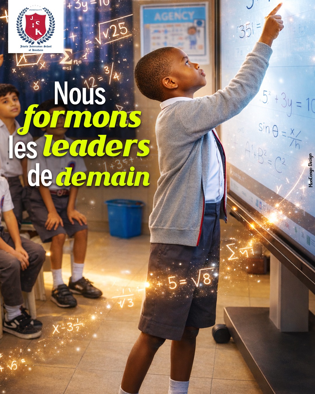 Nous formons les leaders de demain