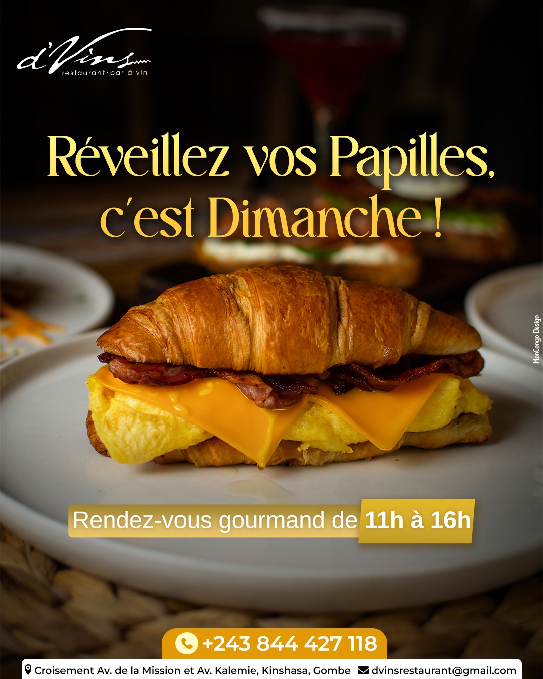 Votre brunch du dimanche