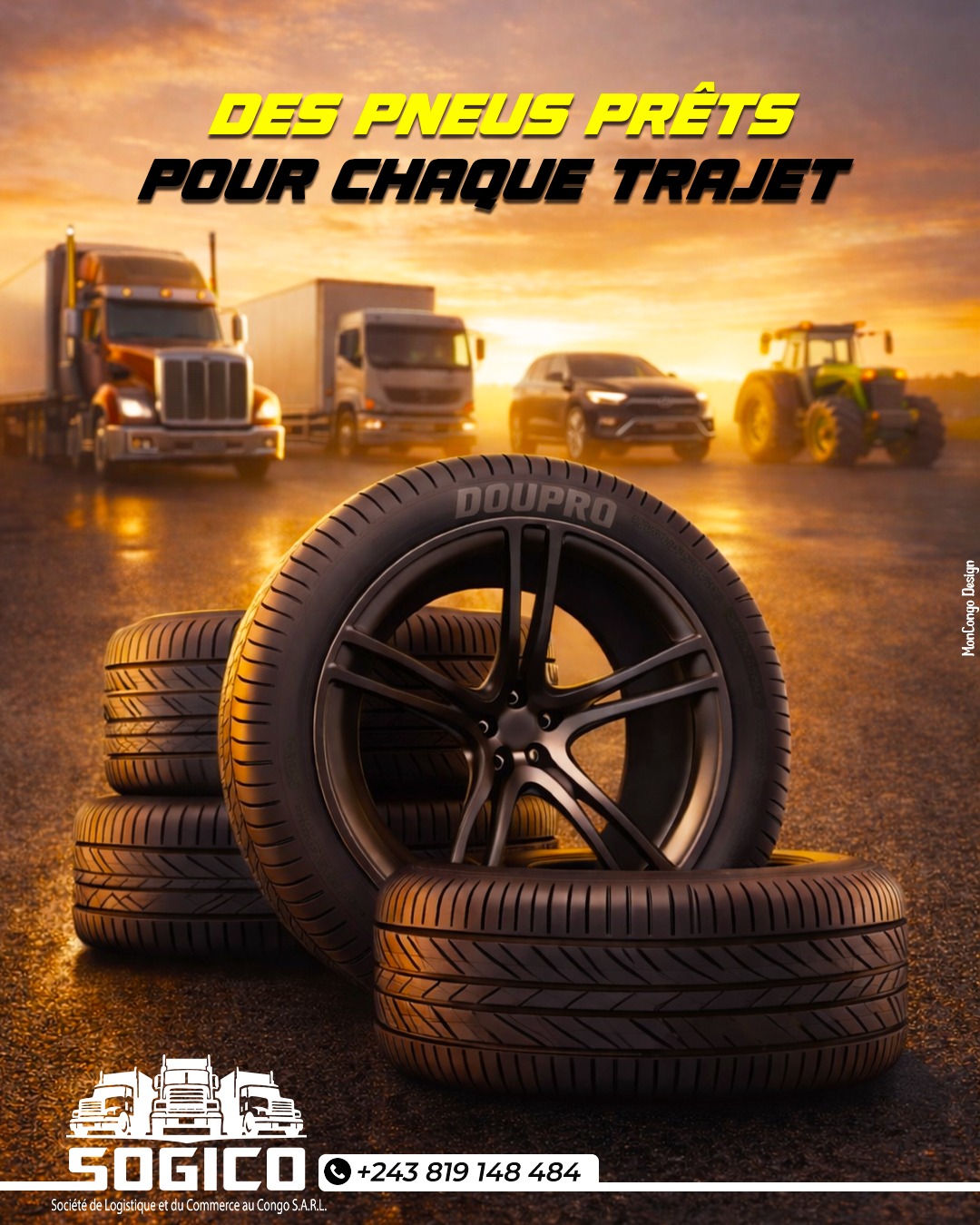 Des pneus prêts pour chaque trajet