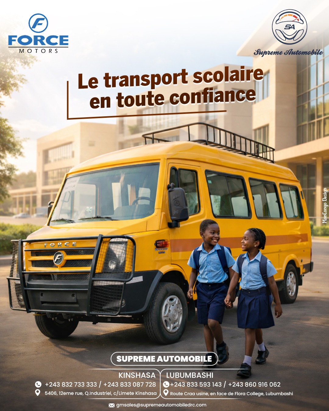 Le transport scolaire  en toute confiance