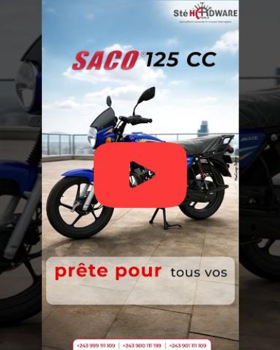 Roulez en toute confiance avec la SACO 125 CC