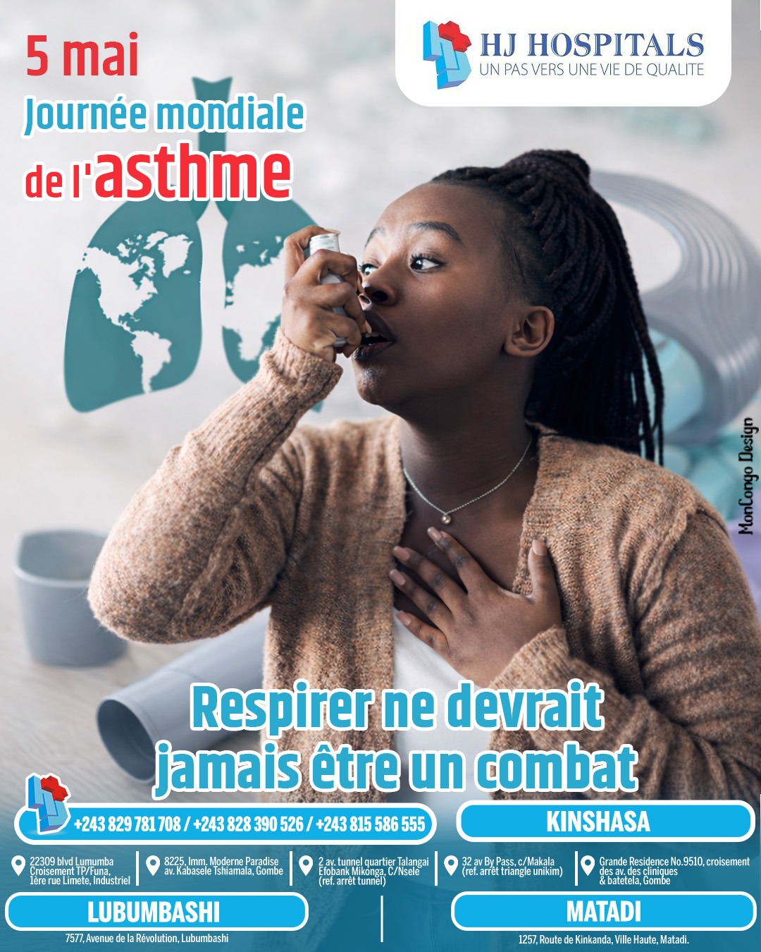 Respirer ne devrait jamais être un combat