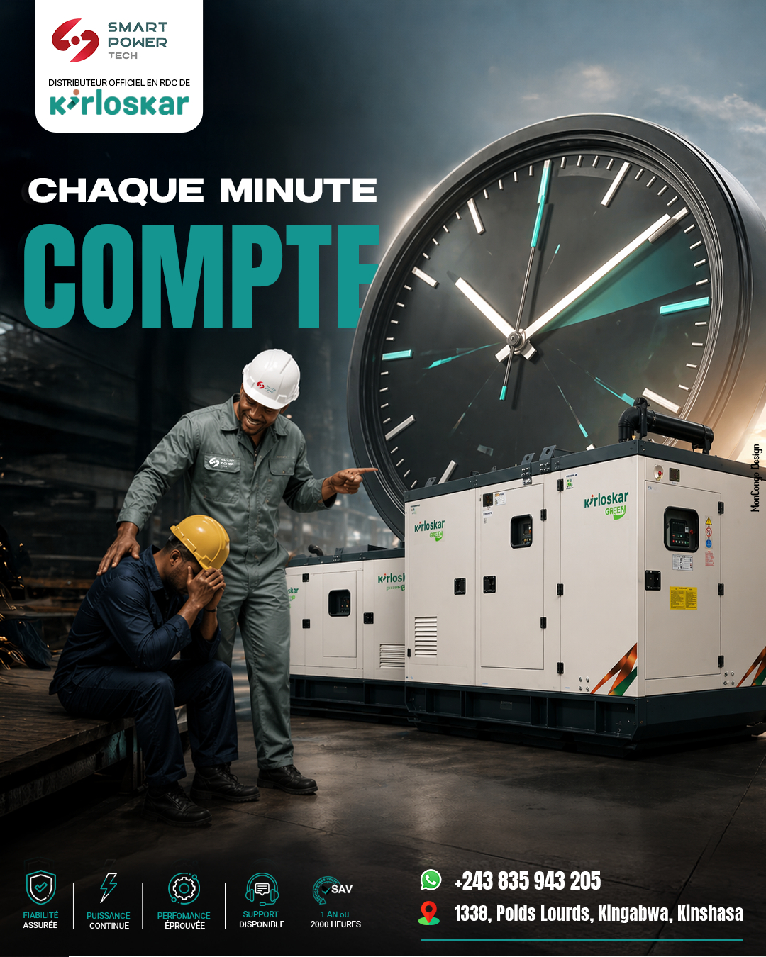 Chaque minute compte