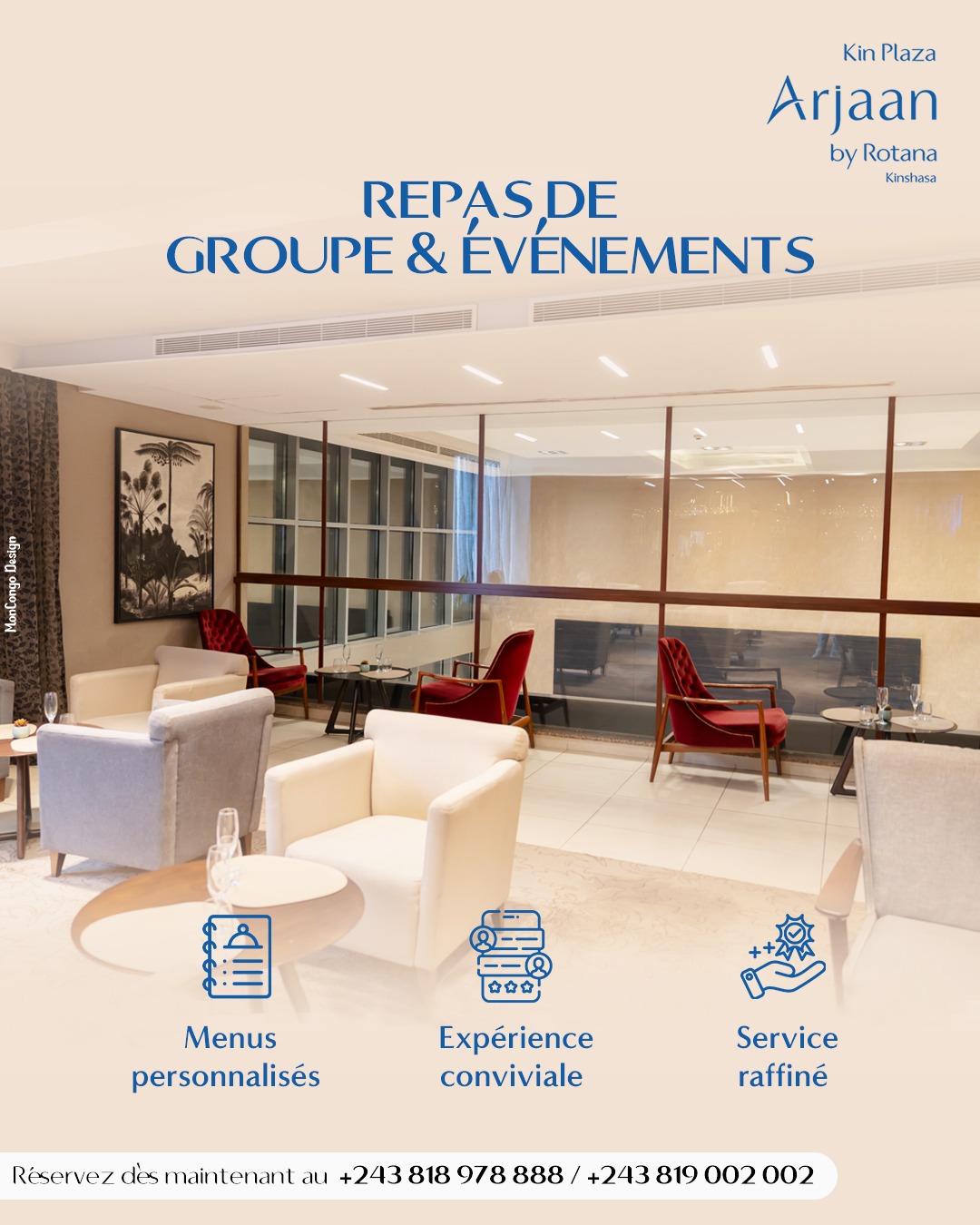 REPAS DE GROUPE & ÉVÉNEMENTS