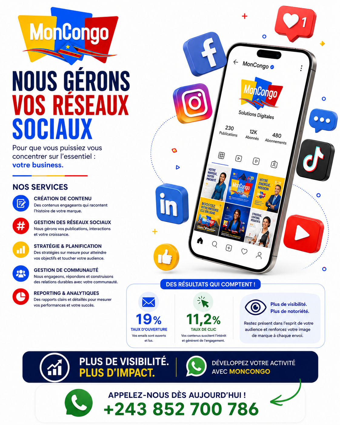 Gestion de vos réseaux sociaux