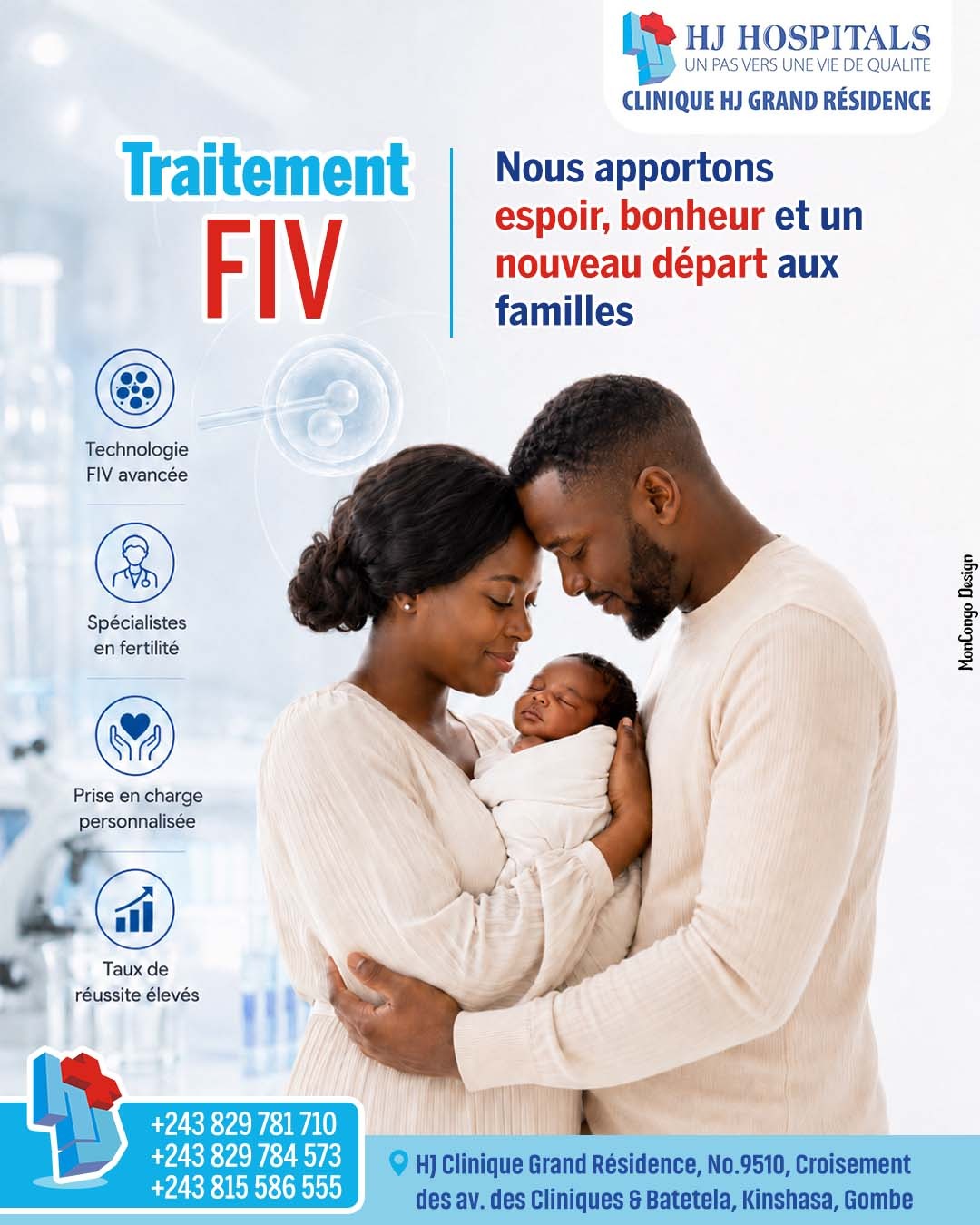 La FIV est une solution de procréation médicalement assistée largement utilisée