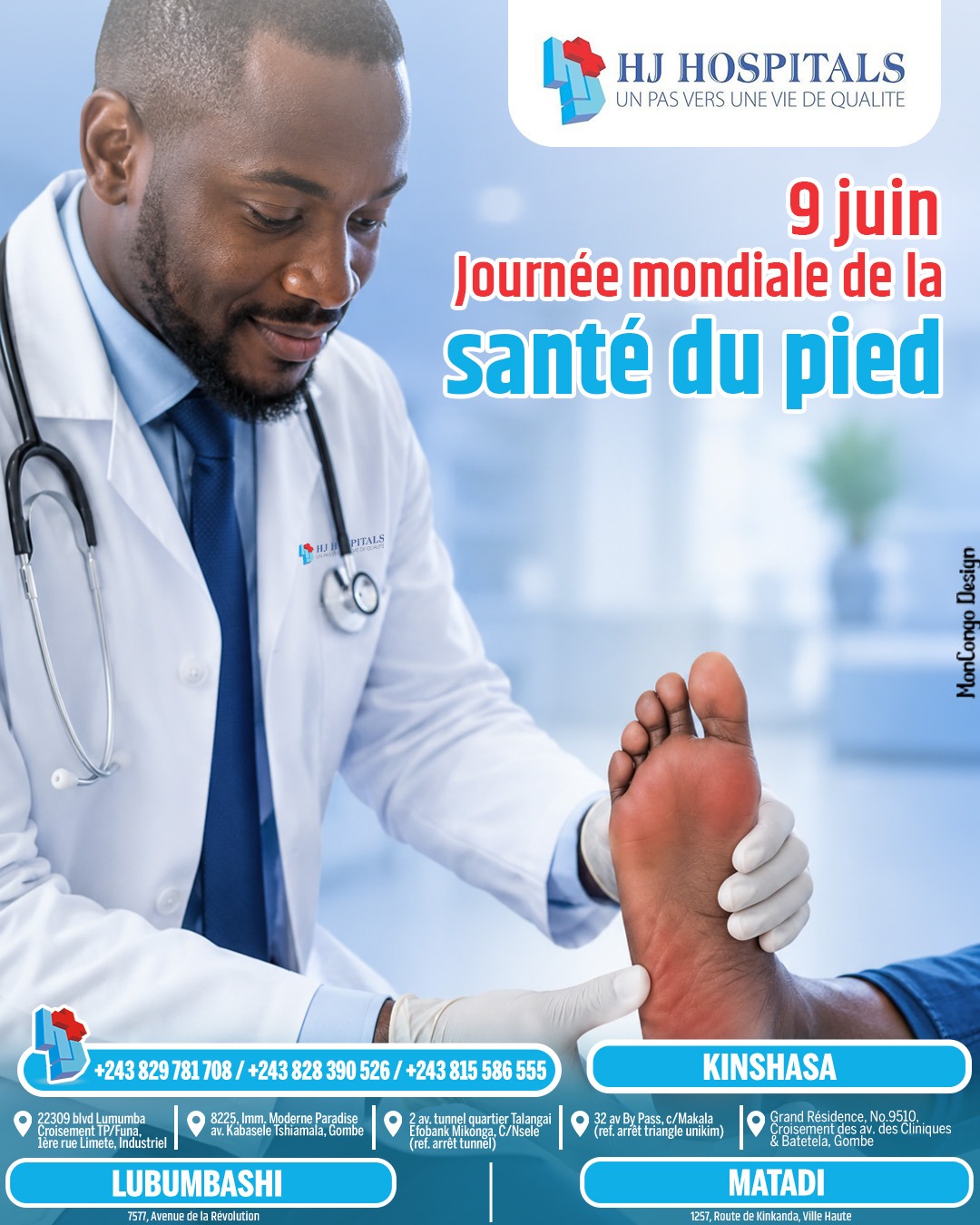 Journée mondiale de la santé du pied