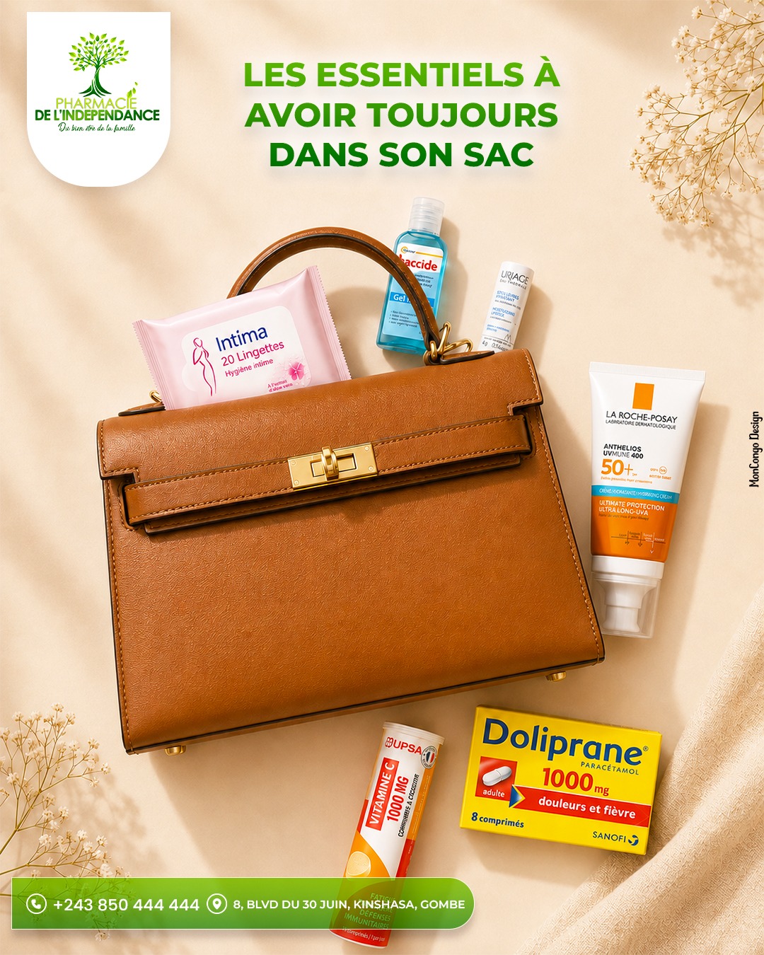 Les essentiels à avoir toujours dans son sac