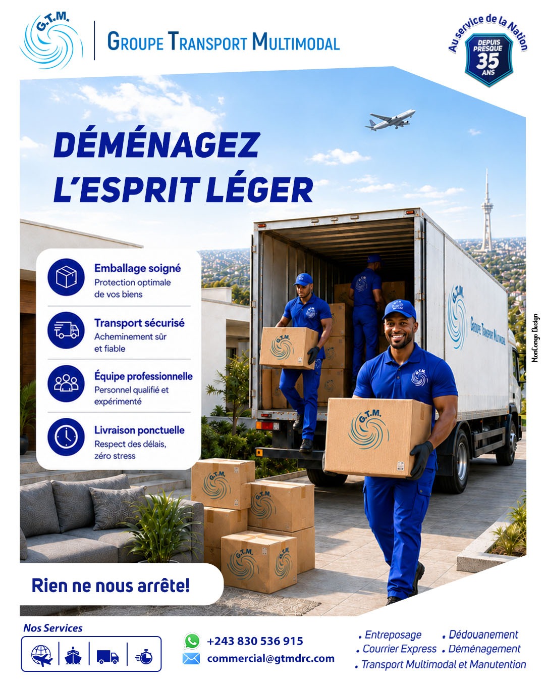 Déménagez en toute tranquillité 