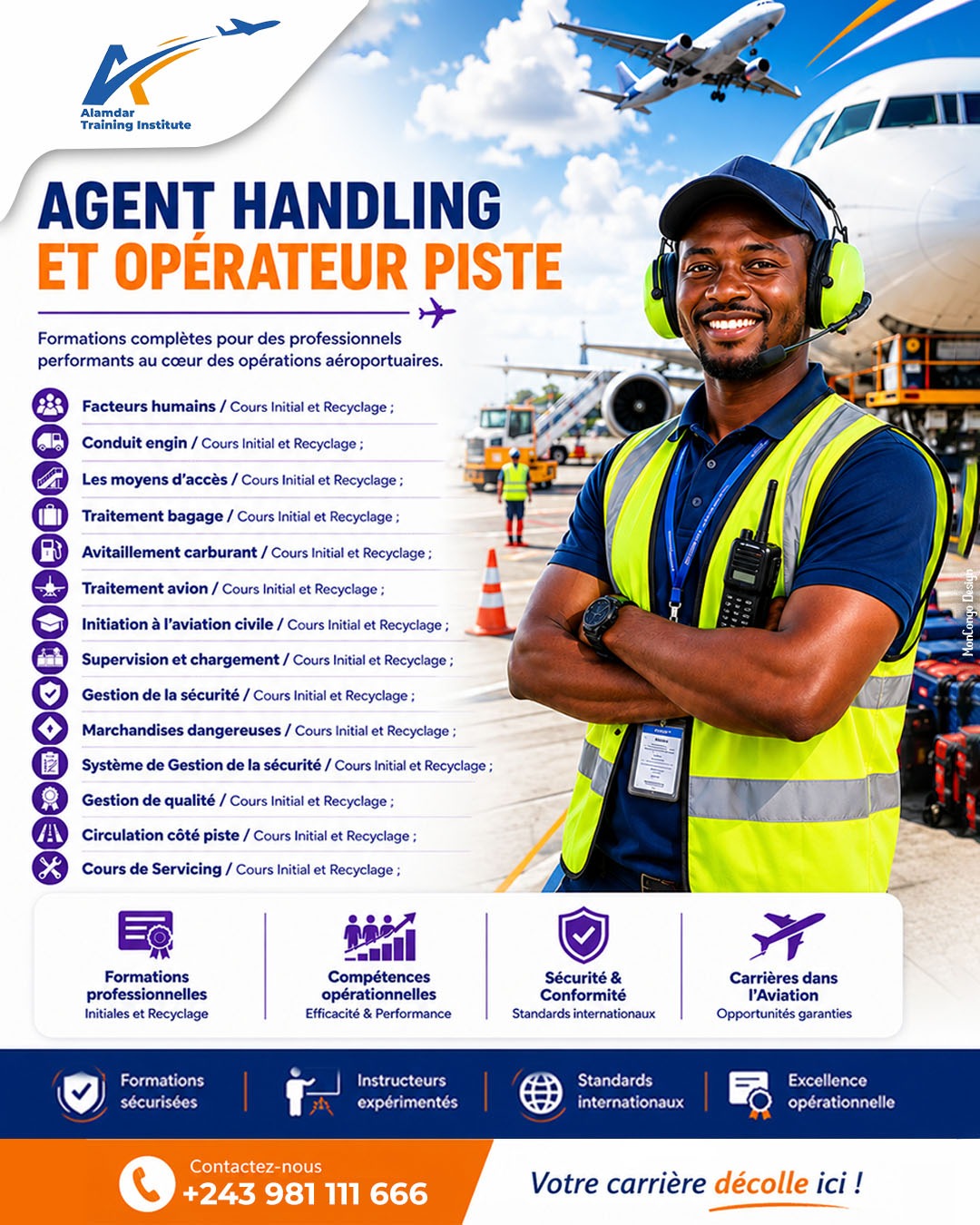 Agent Handling & Opérateur Piste