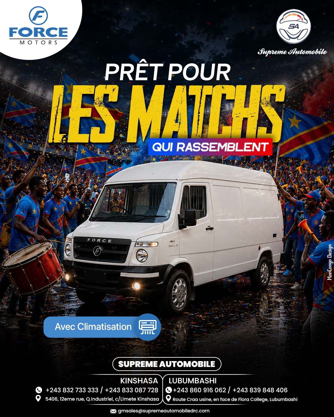 Prêt pour les matchs qui rassemblent